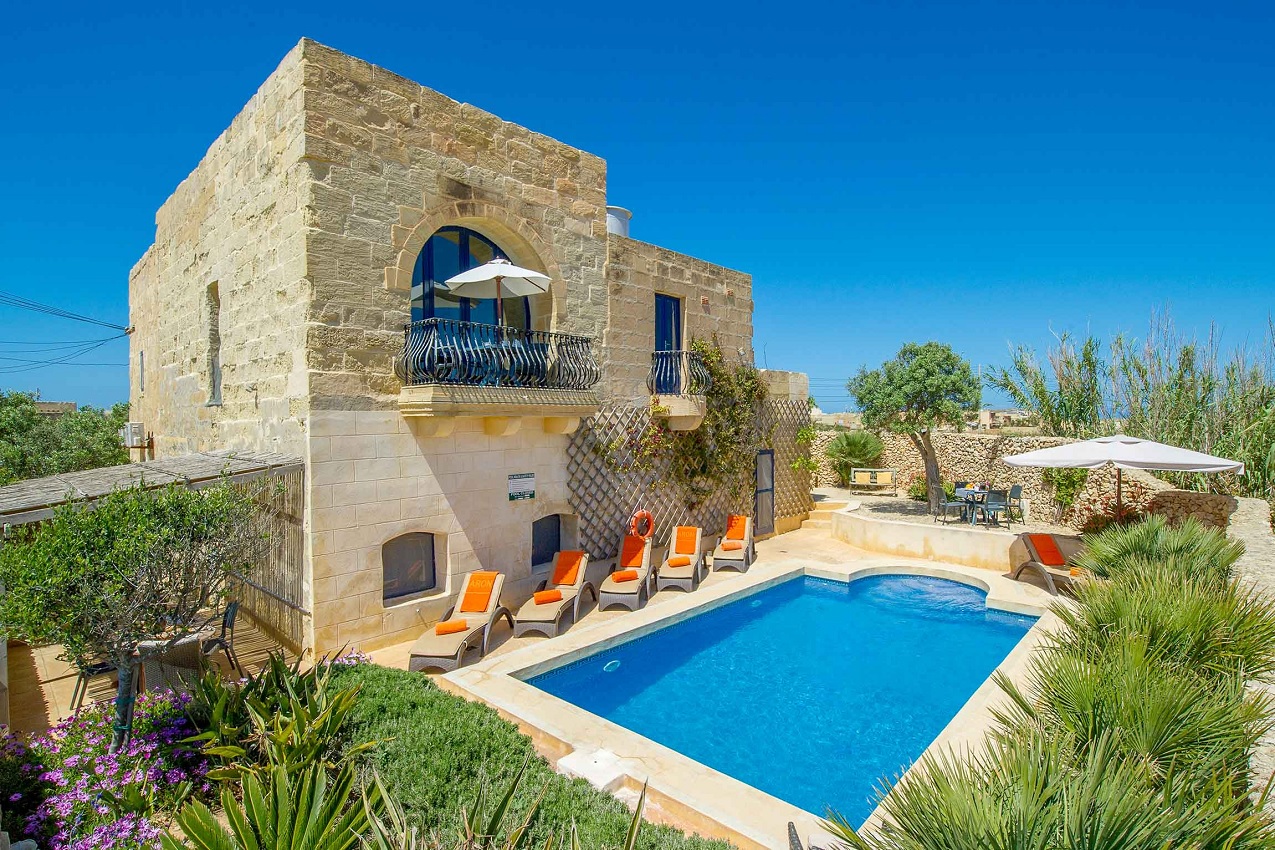 Modern properties for sale in Gozo including houses, apartments, and villas